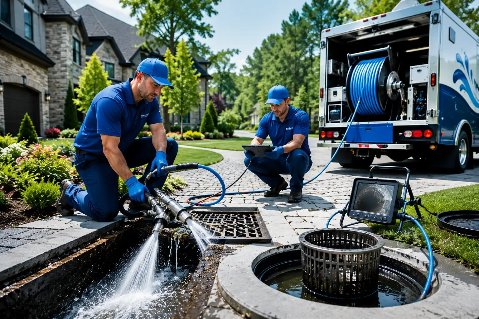 Local outdoor drain cleaning professionals in Morristown, IN